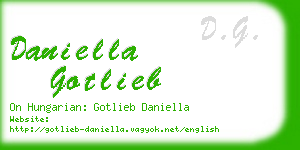 daniella gotlieb business card